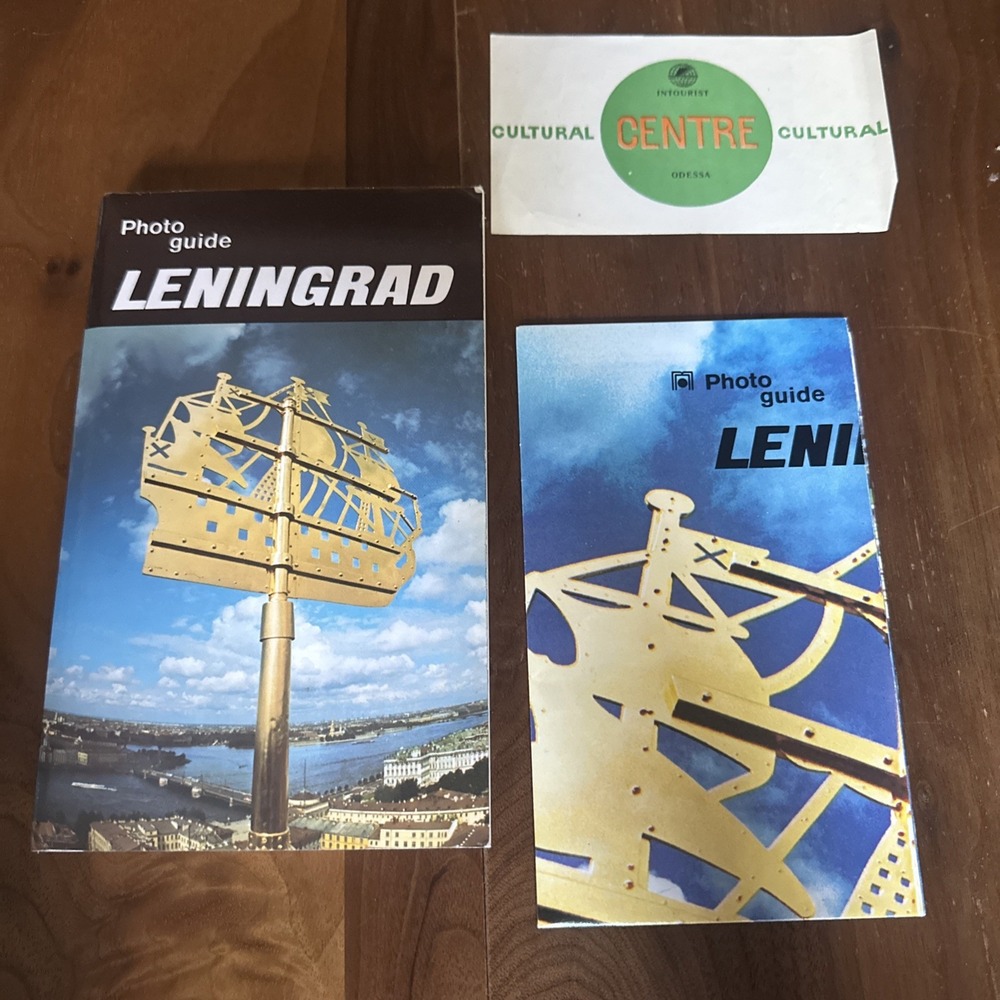 Leningrad Photo Guide Tourism Historical Lot Russia USSR